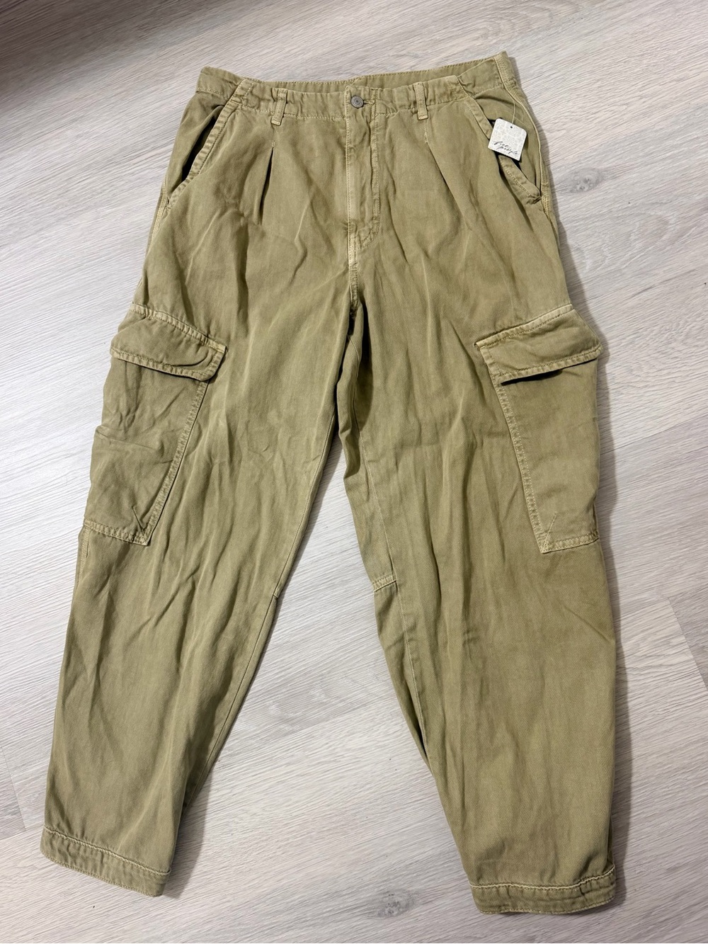 Free People women Cargo Pants in Olive